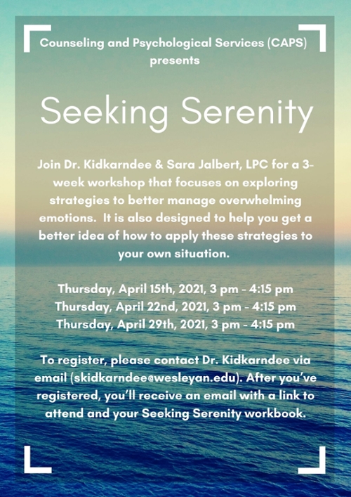 Seeking Serenity_Spring 2021